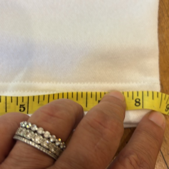 Karen Scott Sport  Fleece White Pants Size L NWT - Picture 11 of 11